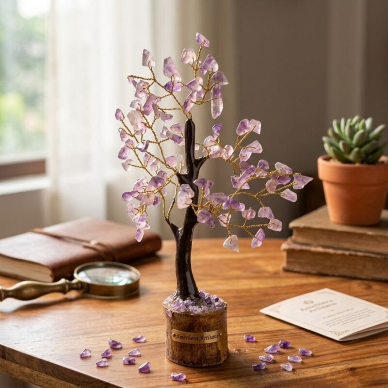 Amethyst Crystal Tree | Crown Chakra Stone | Chakra Balancing element