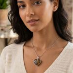Tiger Eye Stone Heart Pendant | Natural Stone Necklace - Image 2