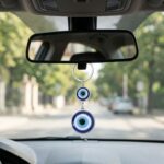 Handcrafted Evil Eye Keychain | Evil eye Hanging - Image 2