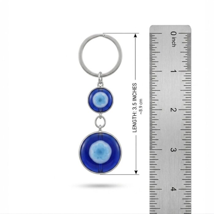 Handcrafted Evil Eye Keychain | Evil eye Hanging - Image 5