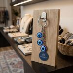 Handcrafted Evil Eye Keychain | Evil eye Hanging - Image 2