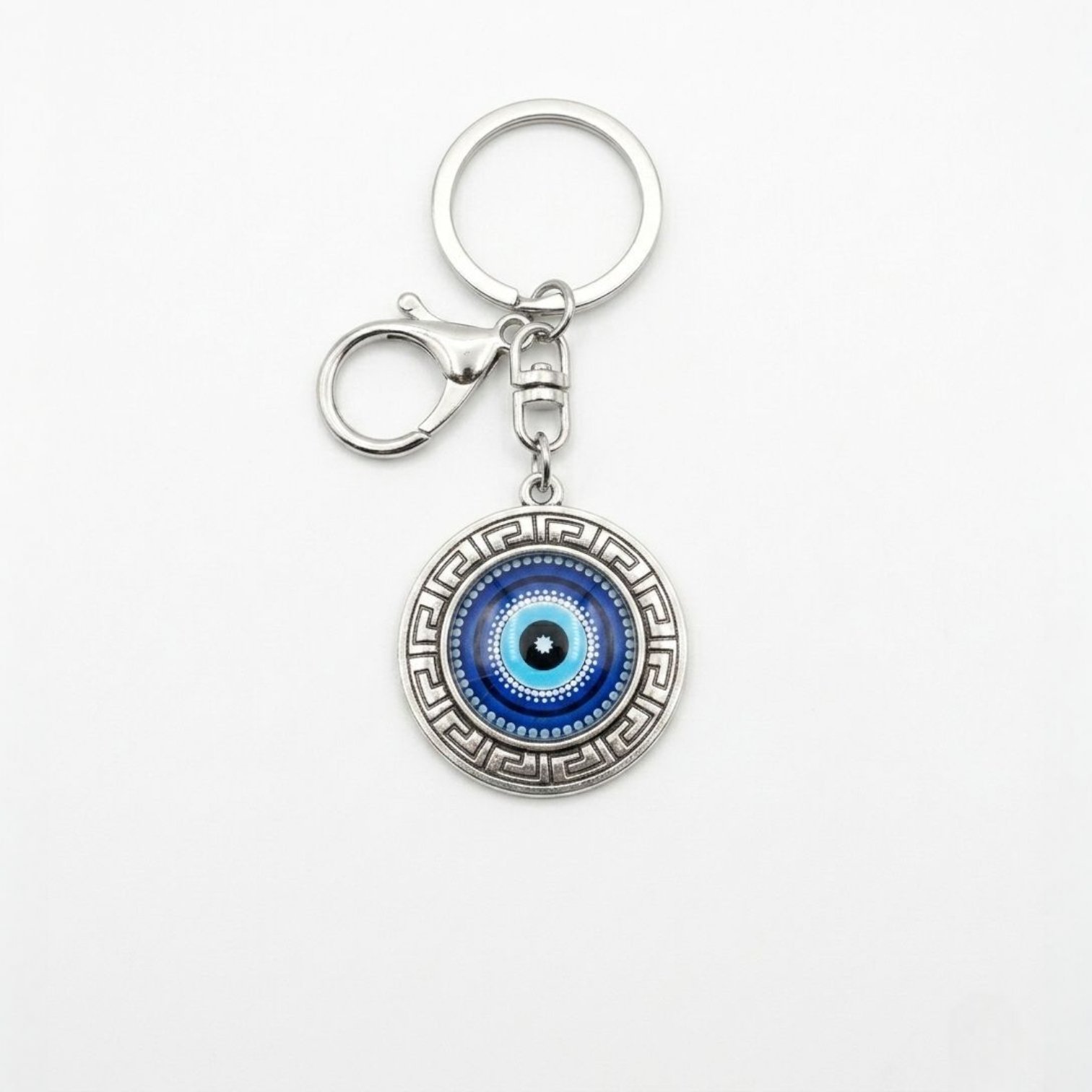 1778932855245.jpg Handcrafted Evil Eye Keychain | Evil eye Hanging - Image 1