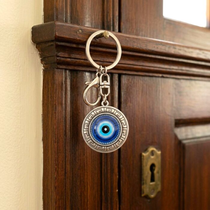 Handcrafted Evil Eye Keychain | Evil eye Hanging - Image 4