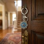 Handcrafted Evil Eye Keychain | Evil eye Hanging - Image 2