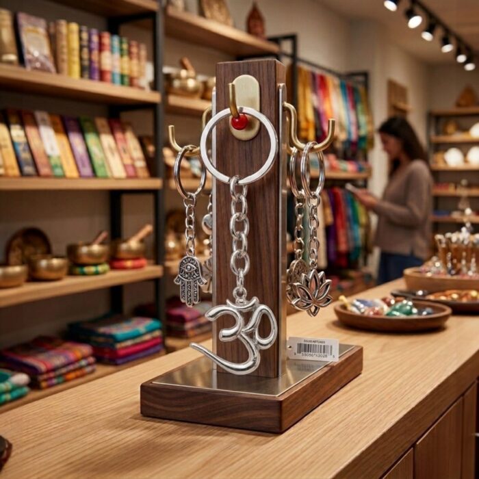 Handcrafted OM Keychain | OM Hanging - Image 2