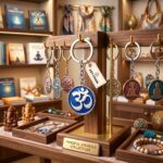 Handcrafted OM Keychain - Blue | OM Hanging for car - Image 2