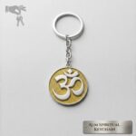 Handcrafted OM Keychain - Yellow | OM Hanging for car