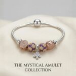 Silver Bead Charm Bracelet – Tree of life  | Gift for her