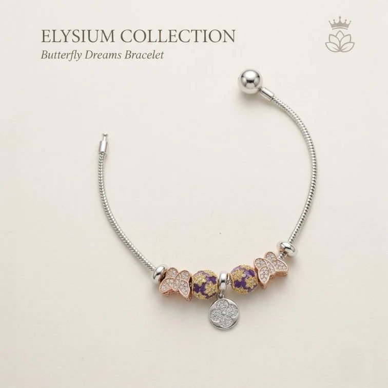 1779134359223.webp Silver Charm Bracelet | Gift for her - Image 1
