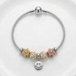 Silver Bead Charm Bracelet – A Touch of Elegance | Gift for her