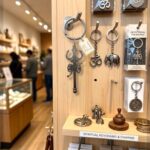 Handcrafted Trishul & Damru Keychain - Big | Trishul Hanging for car - Image 2