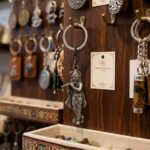 Handcrafted Standing Krishna Keychain - Black | Krishna Hanging - Image 2