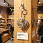 Handcrafted Khanda Sahib Keychain - Large | Khanda Sahib Hanging for car - Image 2