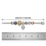 Silver Charm Bracelet | Gift for her - Image 5