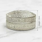 Silver Box | Chandi ki Dabbi - Round - Big - Image 3