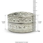 Silver Box | Chandi ki Dabbi - Round - Medium - Image 3