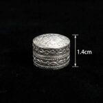 Silver Box | Chandi ki Dabbi - Round - Small - Image 8