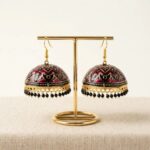 Meenakari Big Jhumkas | Party Wear Dangler Earrings