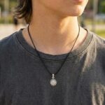 925 Sterling Silver Sun Pendant - Image 2