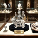 Pure Silver Ambe Maa Pendant | Durga Mata Chandi Ka pendant - Image 3
