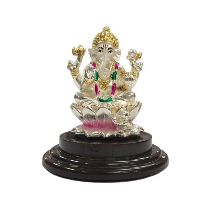 Pure Silver Ganesha Idol | 999 Silver Ganesh Statue