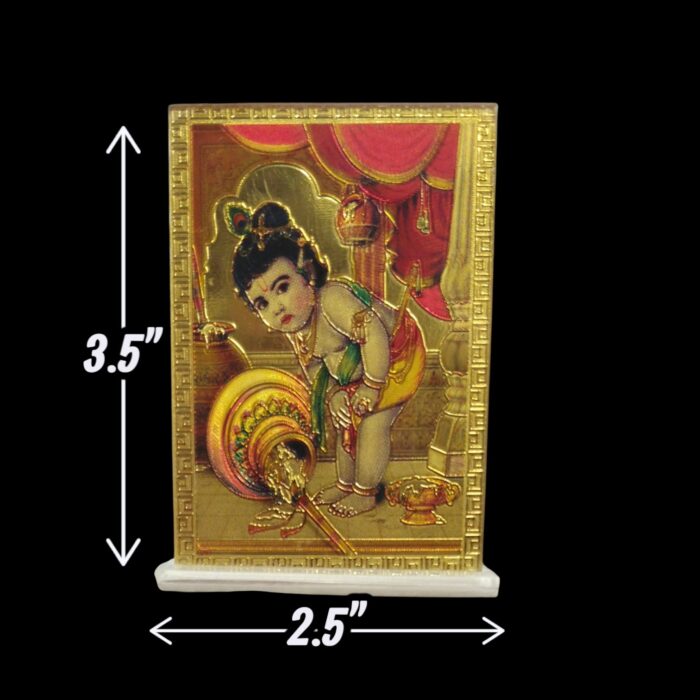 Makhan Chor Krishna Car dashboard Idol - Image 3