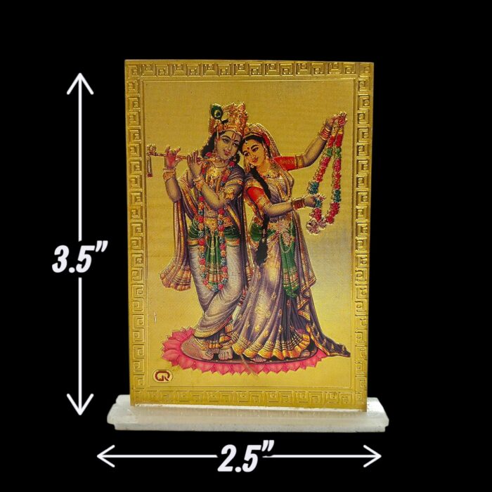 Radha Krishna Car dash board Stand - Image 3