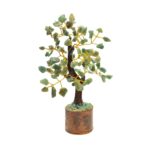 Green Aventurine Crystal Tree for Positive Energy