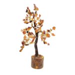 Crystal Healing Energy & Feng Shui Décor | Carnelian crystal gemstone tree - Small - Image 3
