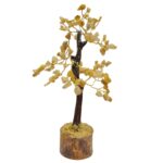 Crystal Healing Energy & Feng Shui Décor | Yellow Aventurine crystal gemstone tree - Small - Image 2