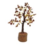 Crystal Healing Energy & Feng Shui Décor | Red Jasper Crystal Gemstone Tree - Small - Image 2