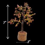 Crystal Healing Energy & Feng Shui Décor | Red Jasper Crystal Gemstone Tree - Small - Image 4