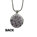 Amethyst natural stone necklace - Cat - Image 7