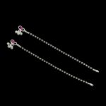 Pair of Pure Silver Anklet - 8 inch | Pure silver ankle bracelet - Image 5