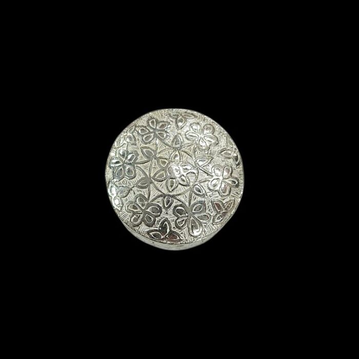 Silver Box | Chandi ki Dabbi - Round - Medium - Image 7