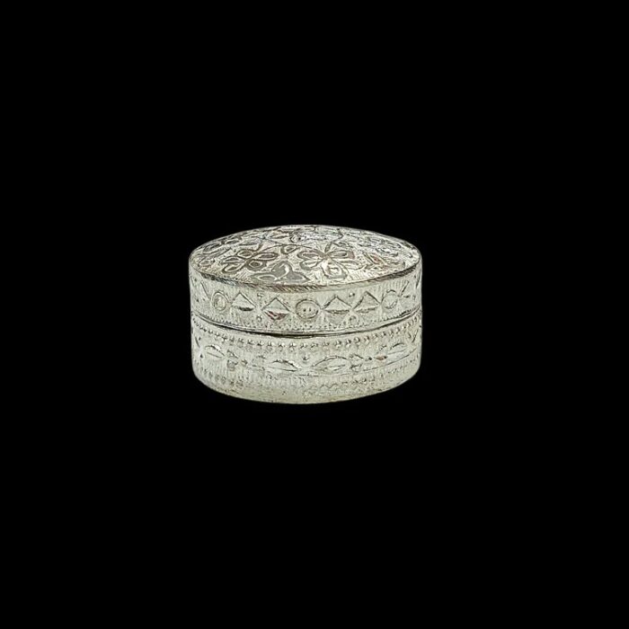 Silver Box | Chandi ki Dabbi - Round - Medium - Image 6