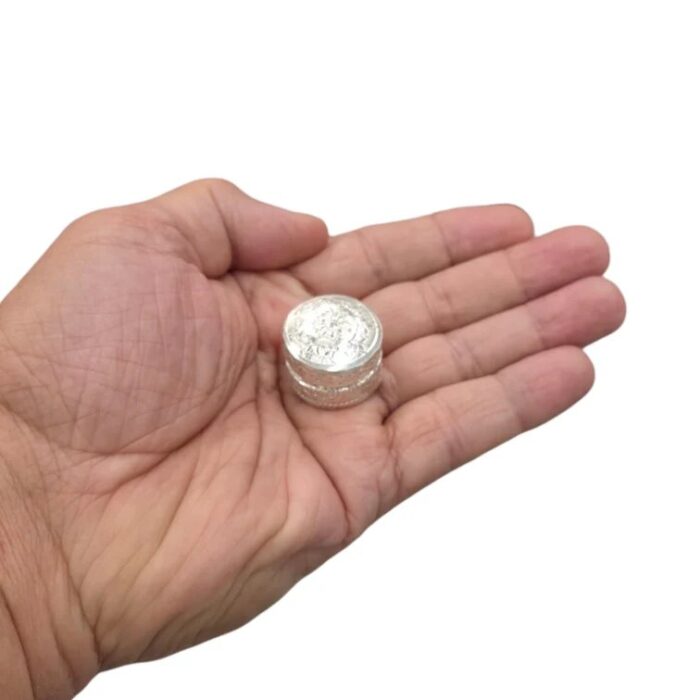 Silver Box | Chandi ki Dabbi - Round - Small - Image 11