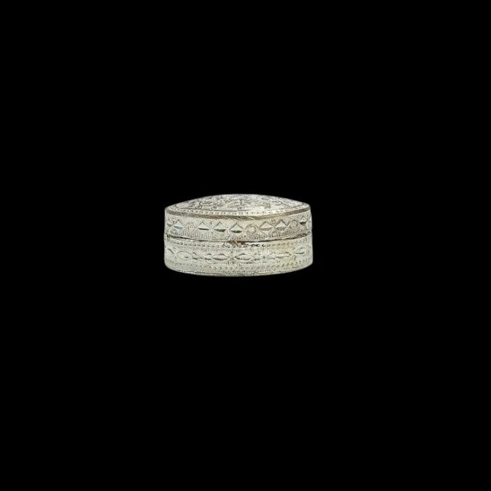 Silver Box | Chandi ki Dabbi - Oval - Medium - Image 8
