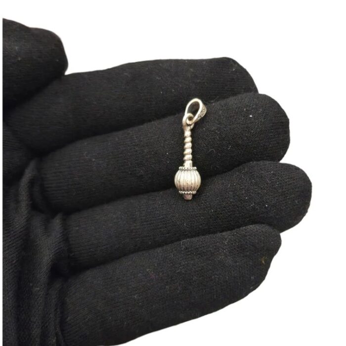 Hanuman Gada Pendant | 925 sterling silver - Image 3