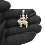 Pure Silver Ambe Maa Pendant | Durga Mata Chandi Ka pendant - Image 5