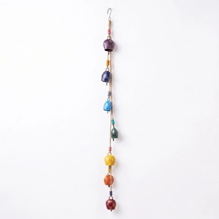 Colorful Chakra Wind Chime Bells for Home