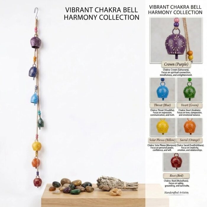 Chakra Wind Chimes for Meditation Room