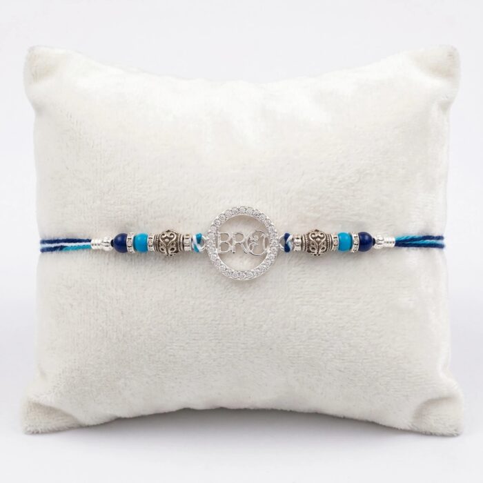 Best Brother Silver Rakhi | 925 sterling silver Rakhi in Canada