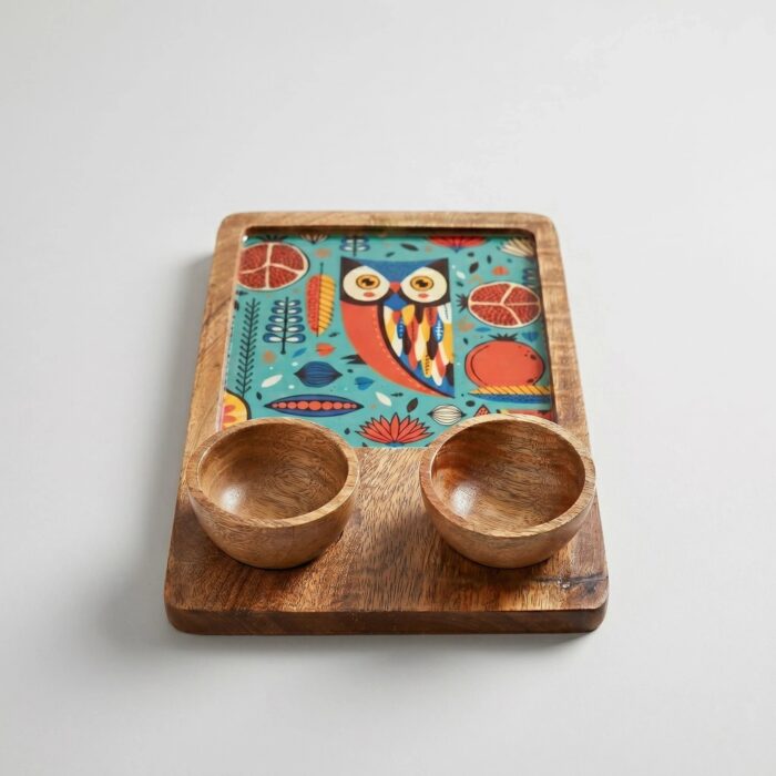 Style statement for your Living - Dinning Room | Get the Trending wooden platter
