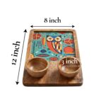 Dimensions of the wooden Charcuterie Board | Stylish food serving platter