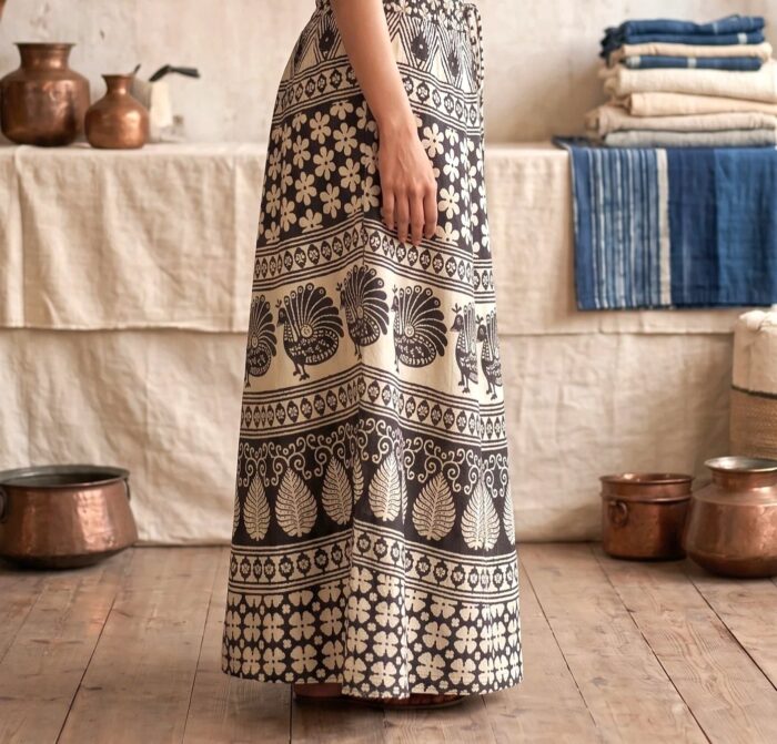 Comfortable cotton skirt for casual wear