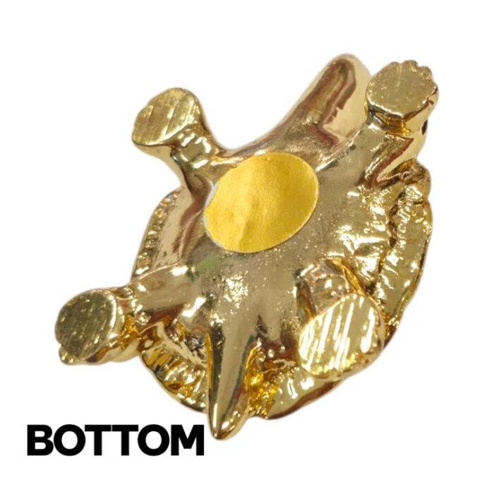 24K Gold Plated Tortoise Figurine - Image 6