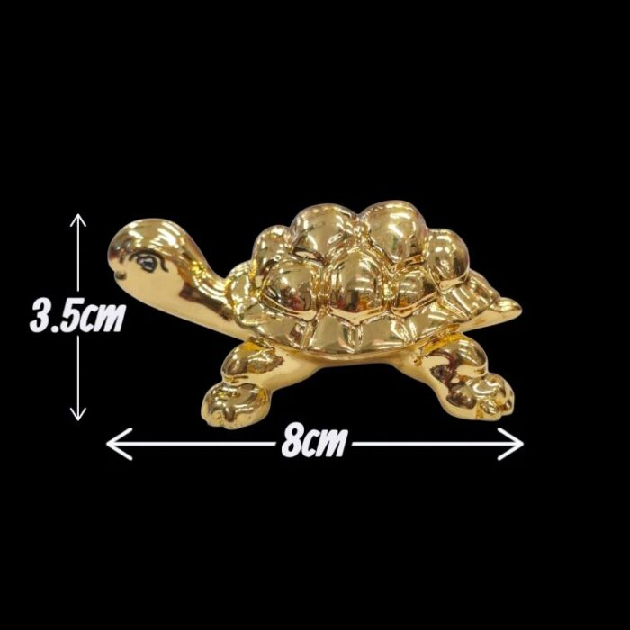 24K Gold Plated Tortoise Figurine - Image 7