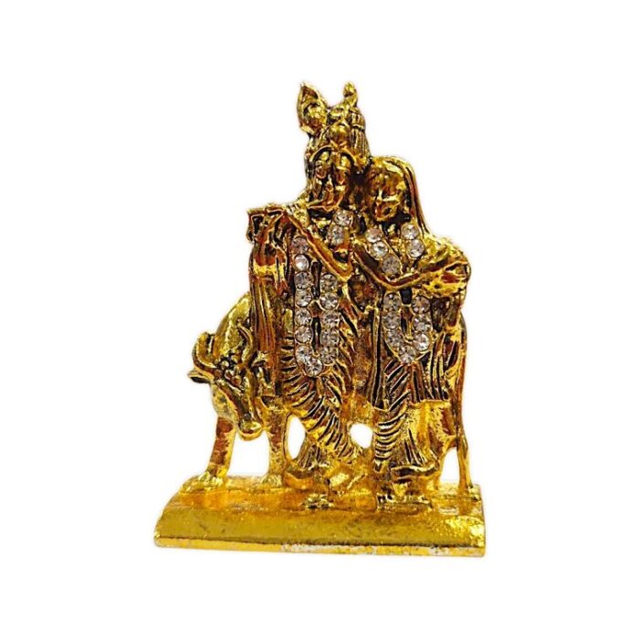 Radha Krishna idol | Radha and Krishna Statue for car dashboard - Image 5