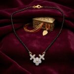 Gold plated Ad stone Mangalsutra | Indian mangalsutra for wedded women